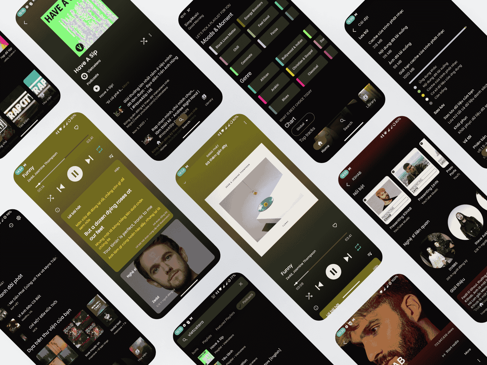 Muxio Music App Interface